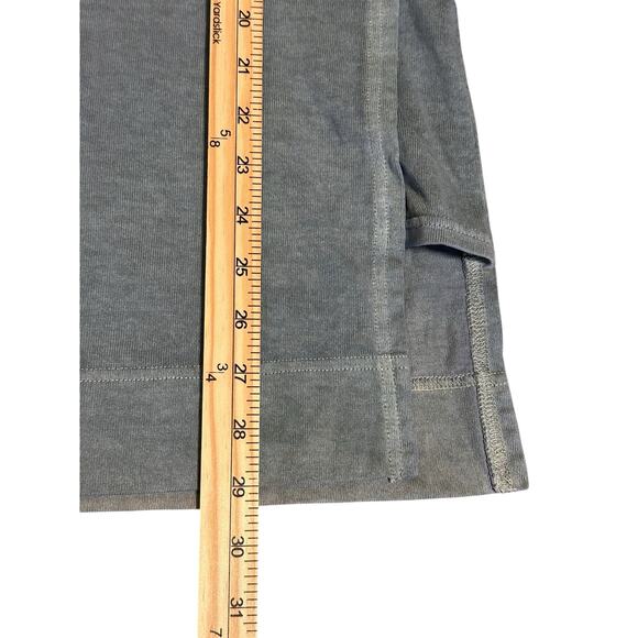 Poetry Hemp & Cotton Longline Tunic Top – Sage Green Size US 6 Coastal Lagenlook - Picture 6 of 7